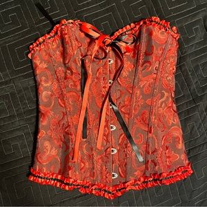 Red Corset Top